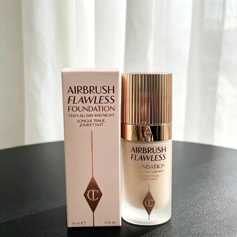 Charlotte Tilbury Liquid Foundation Liquid Setting Spray Silky Long-lasting Concealer Moisturizing Contour Enhancing Face Makeup