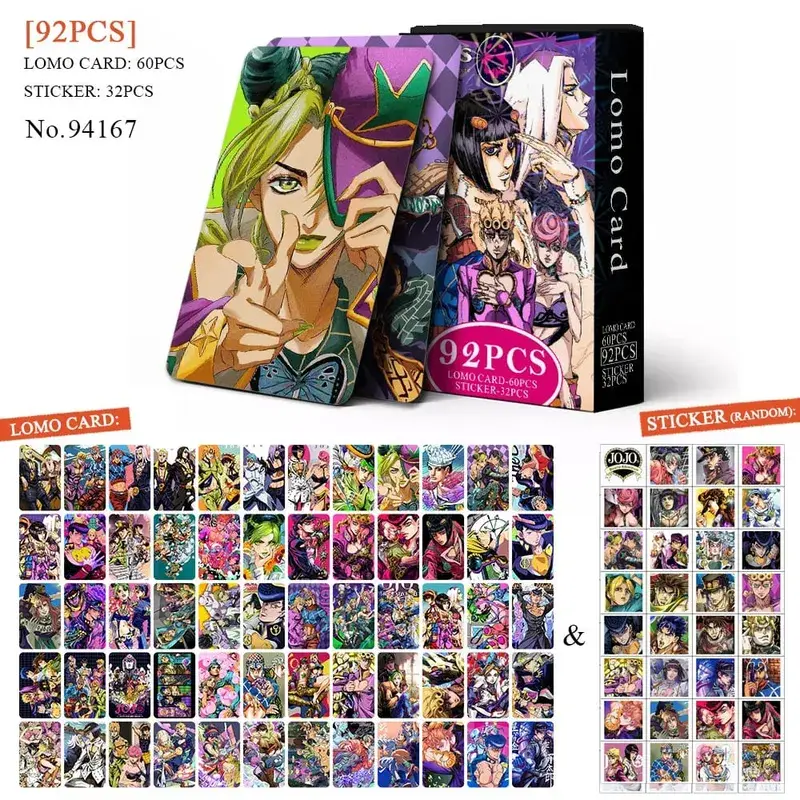Anime atak tytanów‌ karta Lomo pocztówka zabawka Haikyuu aptekarz pamiętniki Honkai Star Rail karty kolekcjonerskie z naklejkami prezent