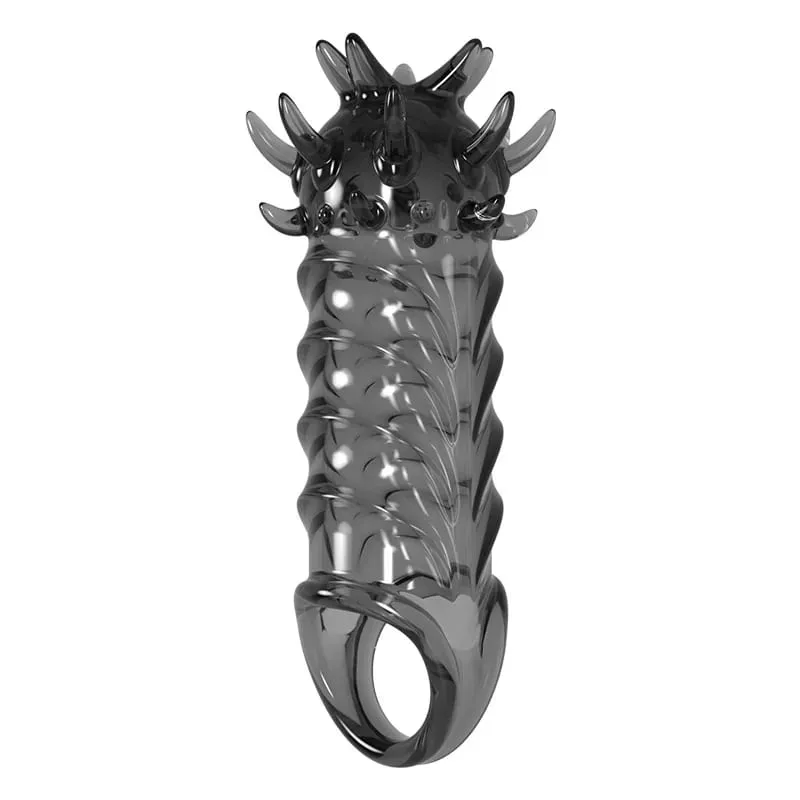4 Types Penis Enlargement Sleeve Penis Extender Erection Cock Ring Delay Ejaculation Sex Toys for Men Adult Sex Game — image 12