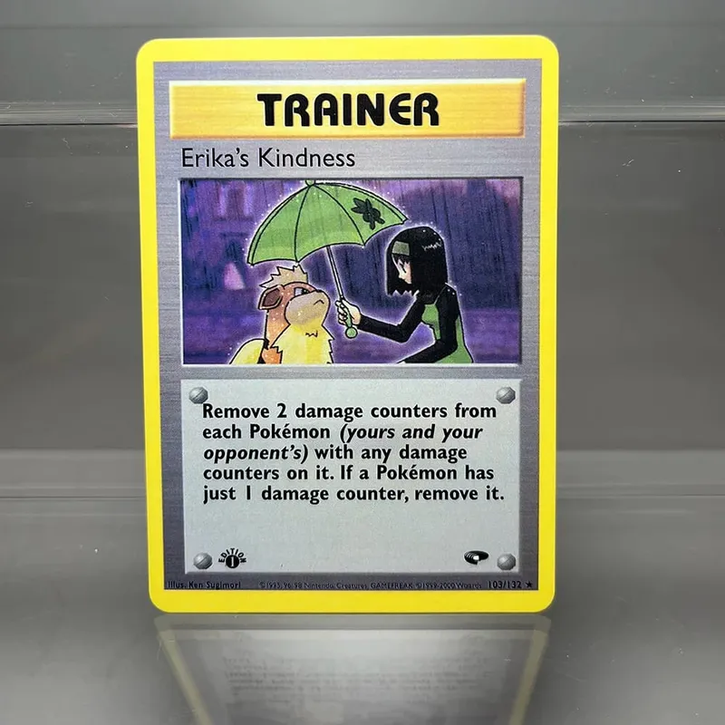 PKM Proxy Cards Classic 1996 1st Edition Mewtwo Gyarados Alakazam Cards Collection PTCG Neo Genesis Foil Card