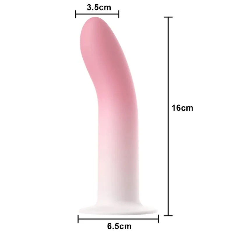 Flexible Liquid Silicone Dildo For Begginner Anal plug Prosate Massager G Spot Personal Massage Tool Suction Cup Female Sex Toy — image 8