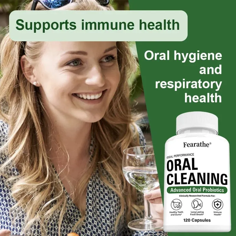 Oral Probiotics - Oral Cleaning Prevent Tooth Decay for Bad Breath Support Teeth and Gum Health Immune Health — image 4