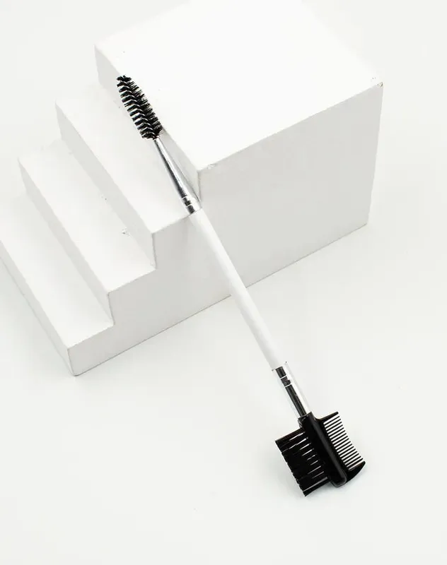 1PC Double Ended Eyebrow Comb Brush Beauty Makeup Brushes Eyelash Applicator Professional Make Up Tool — image 9