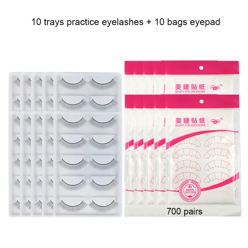 Wholsale Price Practice Lashing Eyelashes Mannequin Head Beginner Training Set Cosmetics Eye Lash Extension Supplies Mannequin — image 33