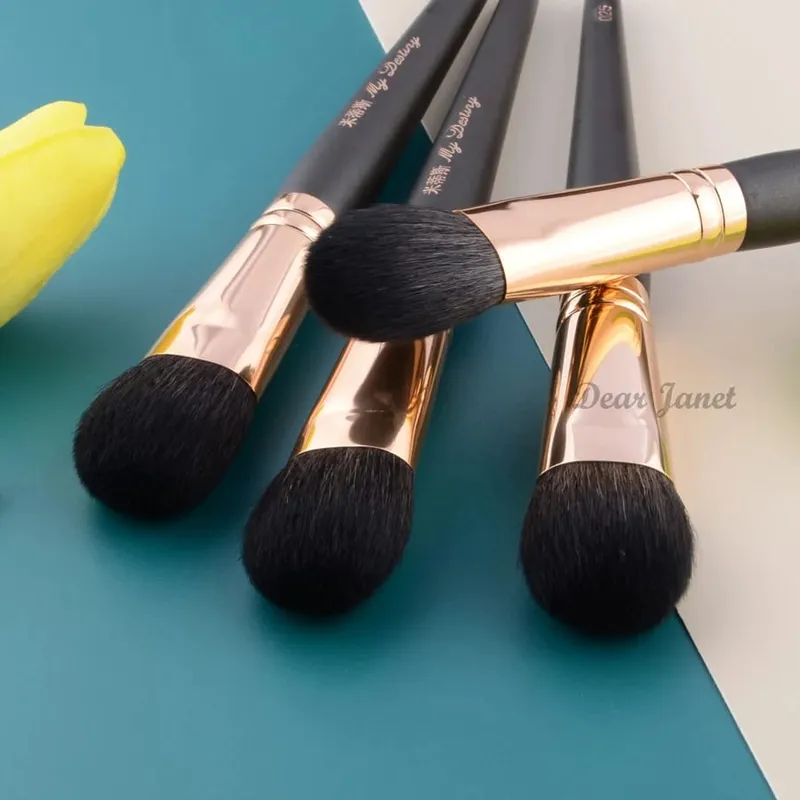 1 pc Goat hair sculpting contour Makeup brushes Bronzer buffing Foundation Make up brush exquisite beauty tools My destiny 025 — image 4