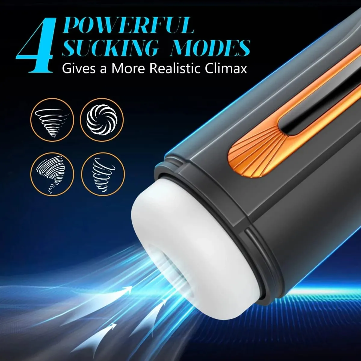 6 IN 1 Masturbation for Men Automatic Telescopic Sucking Blowjob Man Vibrator Masturbator Cup Pussy Real Vagina Sex Toys for Men — image 3