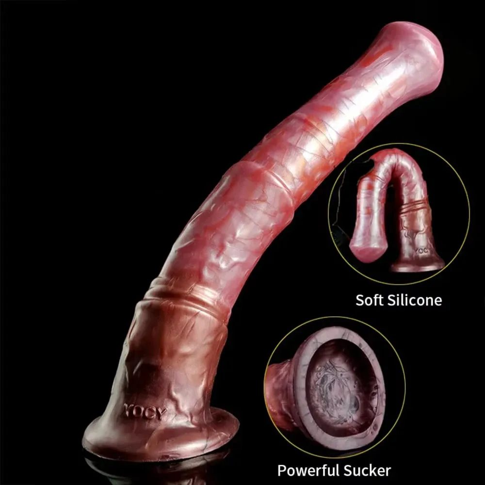 Ejaculating Horse Dildo 10 Modes Vibrator Female Clit Stimulator Silicone Animal Penis With Sucker Sex Toy For Women Men — image 3