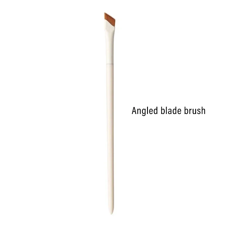 1/3/7/9pcs White Upgrade Blade Eyeliner Brush Eye Makeup Brushes Set Ultra Thin Fine Angle Flat Eyebrow Precise Detail Brush