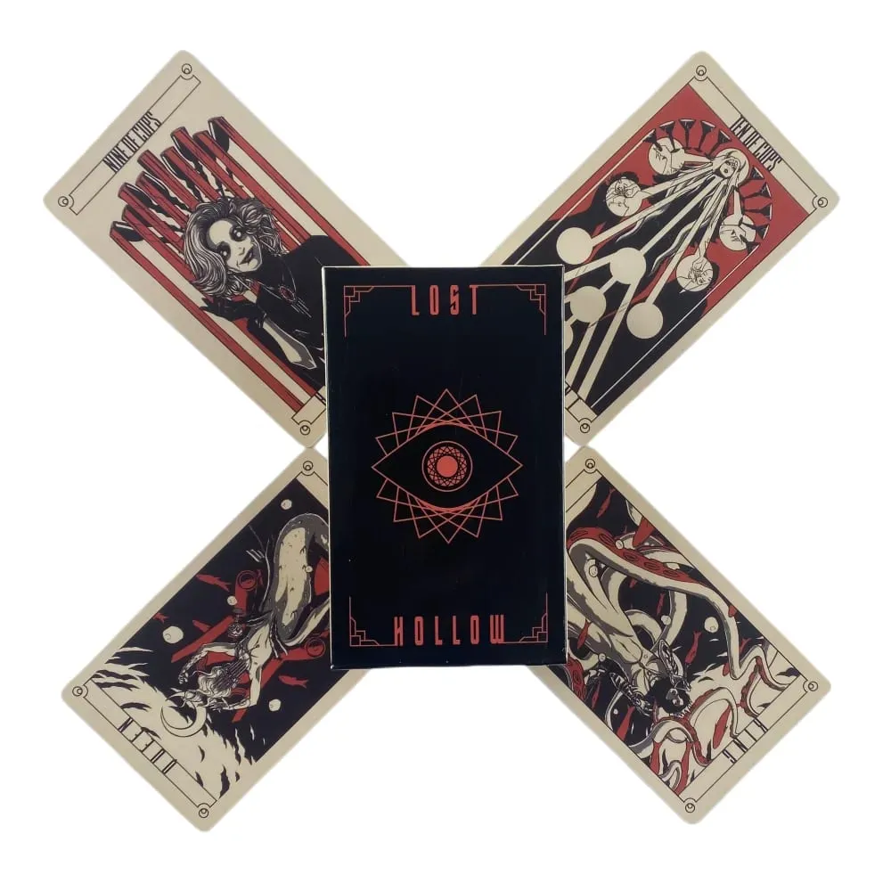 The Lost Hollow Tarot Cards For Women Girls Board Game Tarot Oracle Party Astrology The Green Witch Card Game