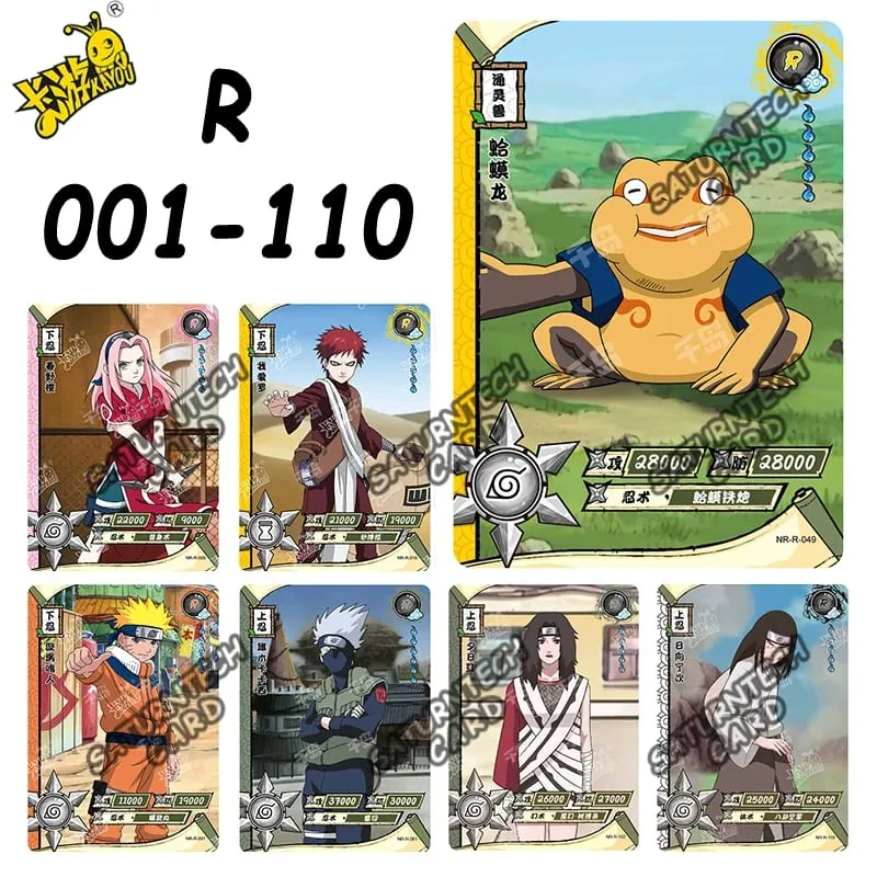 Naruto Card Set Full Series SE BP NR CR PR GP CP SP MR PR SLR OR AR UR ZR Cards Sasuke Anime Collection Card Toy Gift — image 20