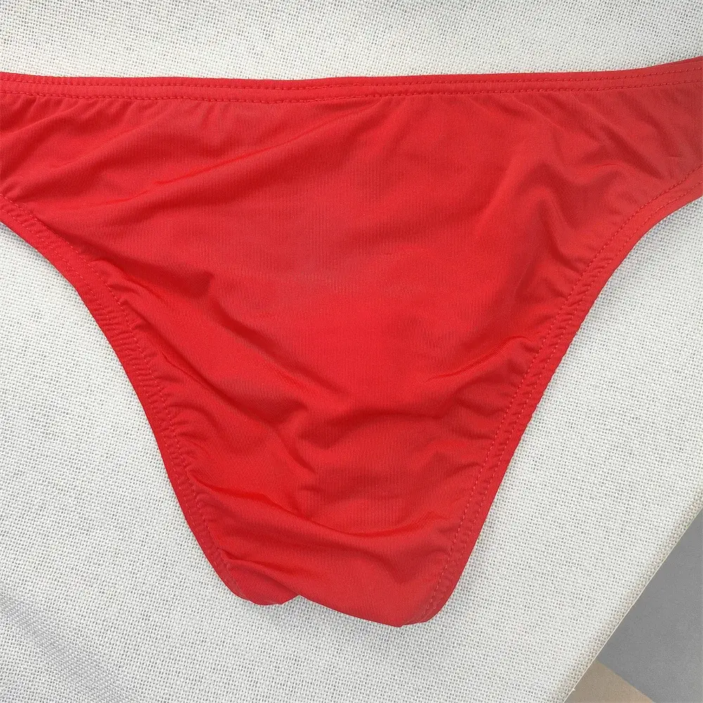 Herr Ultralåg midja Bugle Pouch Bikinitrosor Sexiga tighta Transparenta underkläder Man Is Silk Ultratunna kalsonger Plus Size