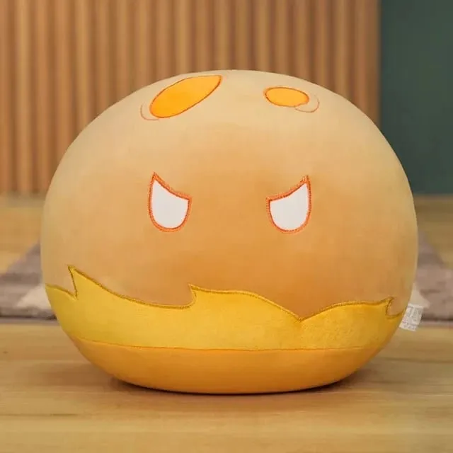 Novo 10cm anime projeto bonito genshin impacto slime pelúcia travesseiro brinquedos kawaii dos desenhos animados anime travesseiro brinquedos aniversário presente de natal para crianças — image 21