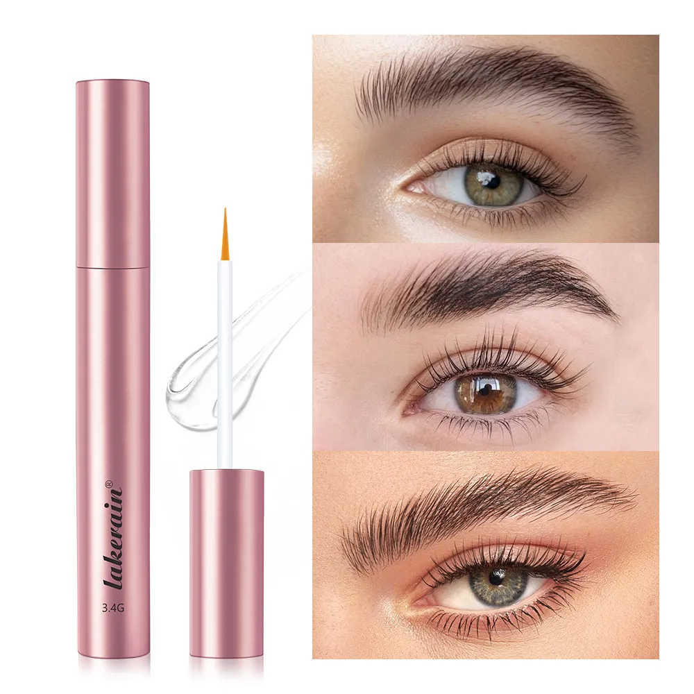 Eyebrow Enhancer Serum Nourishing Eyelash Natural Ingredients for Longer Fuller Thicker Eyebrows Eyelash Eye Makeup Cosmeti — image 3