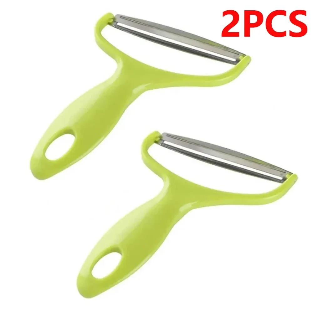 1/2/3PCS Cabbage Shredder Stainless Steel Vegetable Peeler Cutter Wide Mouth Fruit Salad Potato Graters Cooking Kitchen Gadgets — image 8