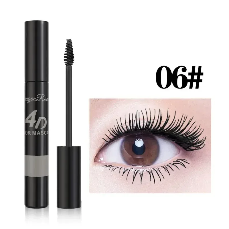 Colored Mascara Makeup 4D Silky Natural Long Eyelashes Mascara Waterproof Long-lasting Extension Thick Lasting Curling Mascara — image 21