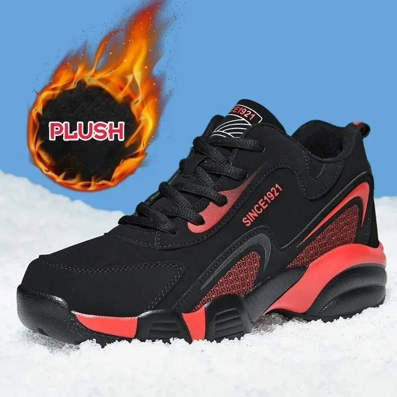 New Casual Thick Bottom Men's Sports Shoes Anti-Slippery Waterproof Male Sneakers Outdoor Walking Jogging Athletic Shoes