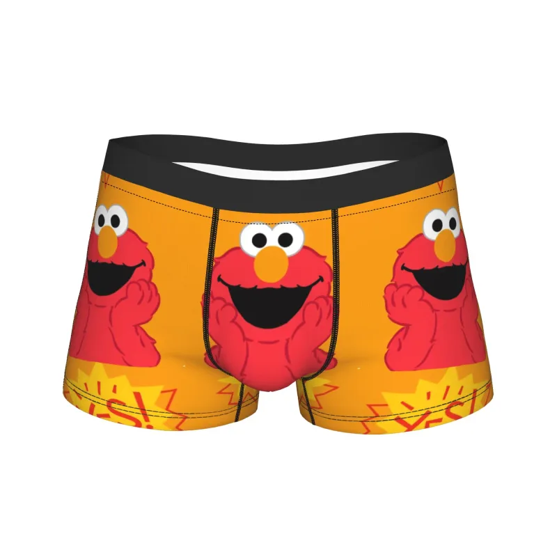 S-Sesames Streets Tango Elmo & Grover Unterwäsche Herren Shorts Slips Lustige Boxershorts Qualität Customs Oversize Höschen — image 26