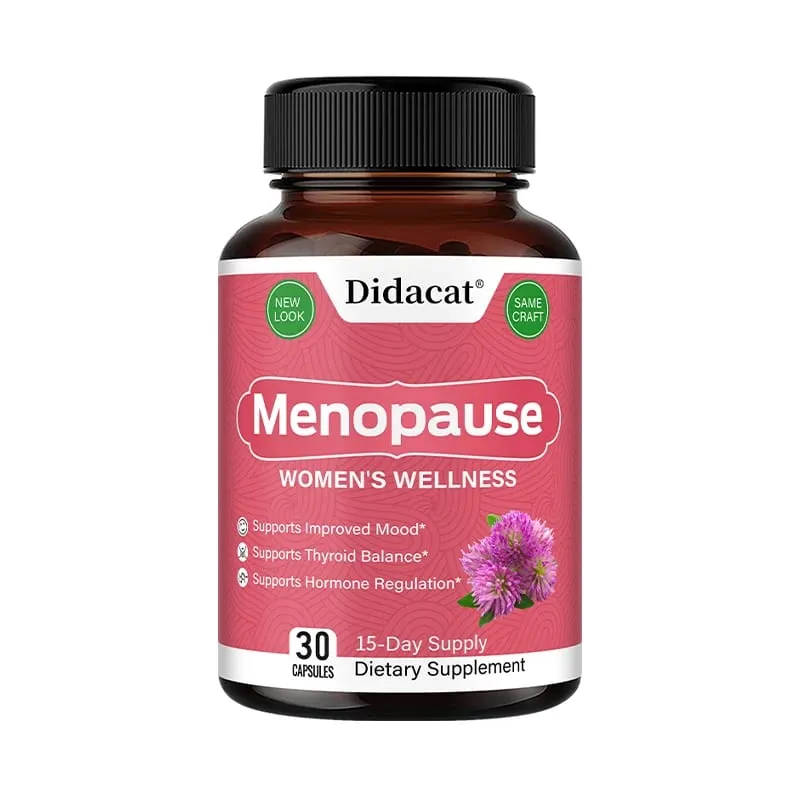 Menopause Relief Capsules - Improves Metabolism Support Weight Management Hot Flashes Night Sweats Mood Supplements for Women — image 8