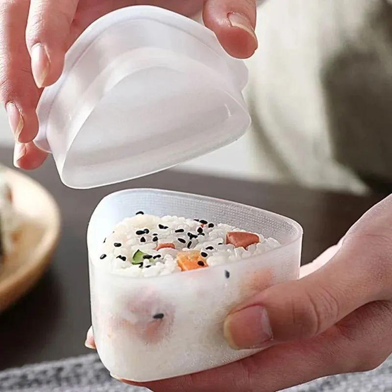 Triangle Shape Onigiri Molds Accessories for Sushi Making Tools Prepare Sushi Mold Rice Mold Shape SSGJ002 — image 2