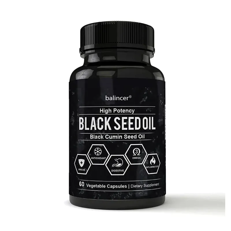 Balincer Premium Black Seed Oil 120 Capsules - Support Overall Health | Immune System Support - |Non-GMO Gluten-Free Supplement — image 8