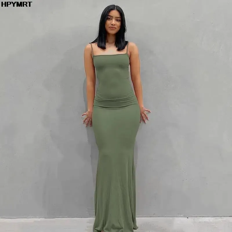 Strap Backless Long Maxi Dresses Party Club Vacation Outfits Women Sexy Casual Summer Dress 2022 Wholesale Slim Dresses Female — image 8