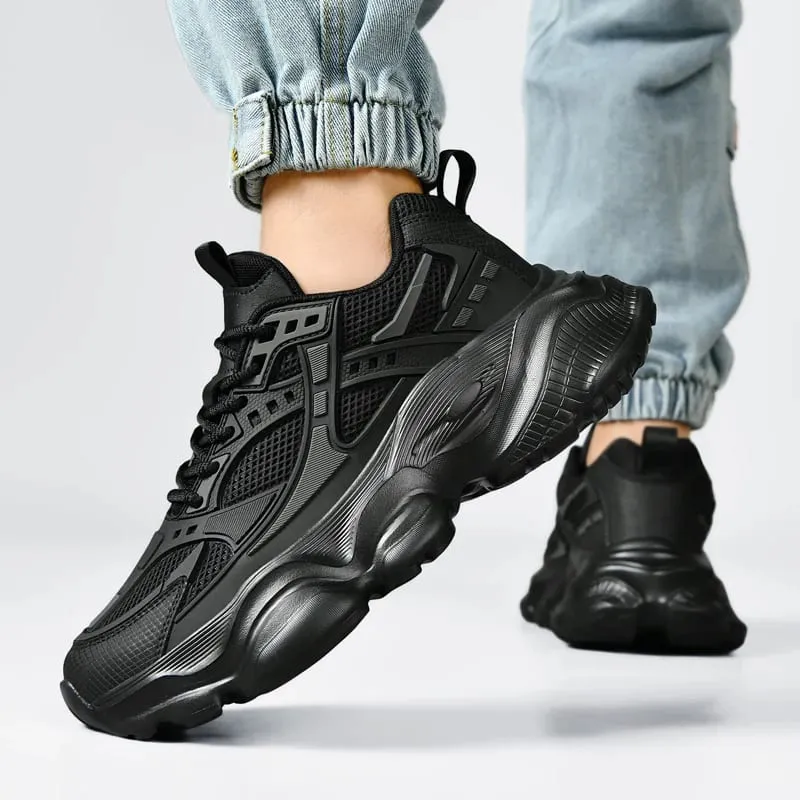 Large Size 48 Athletic Men's Sneakers High Quality Sport Walking Sneakers For Men Black Platform Casual Basletball Running Shoe