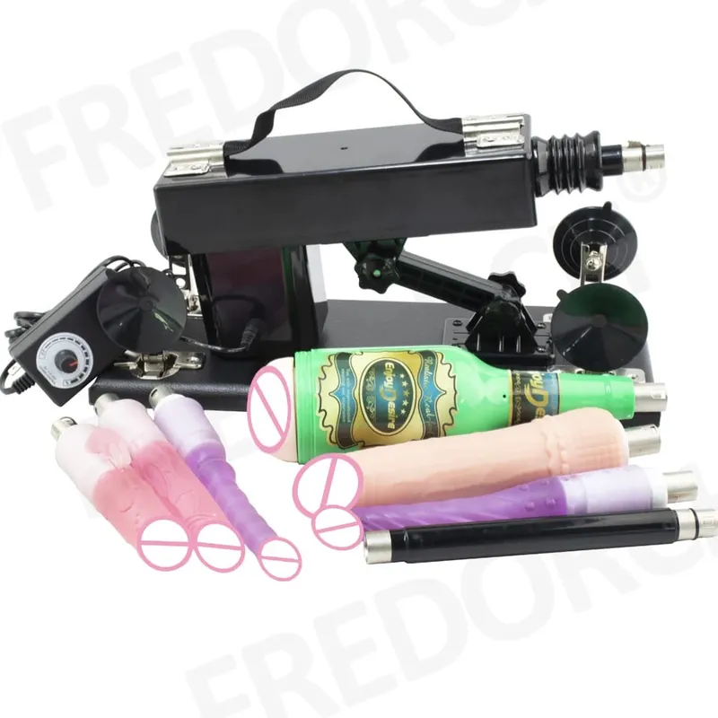 Sex Machine for Woman Adjustable Masturbating Pumping with 3XLR Accessories Sex Gun Love Machine for Men Adult Toys
