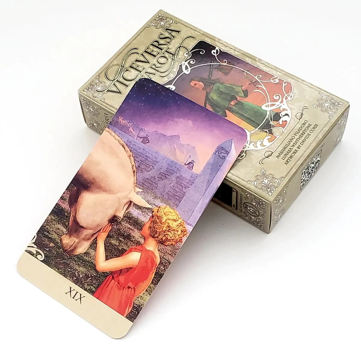 Vice Versa Tarot Cards English Version Board Games