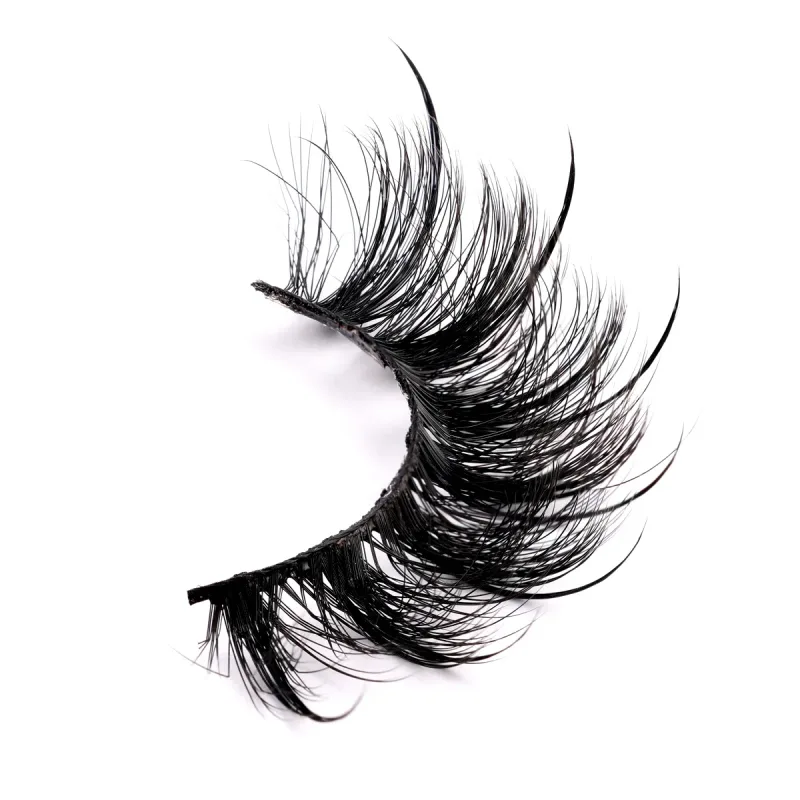 Wet Lash Spikes Volume Fluffy Full Strip Lashes Makeup Accessories Faux Mink Eye Lashes Vendor Wet Manga Lashes False Eyelashes — image 8