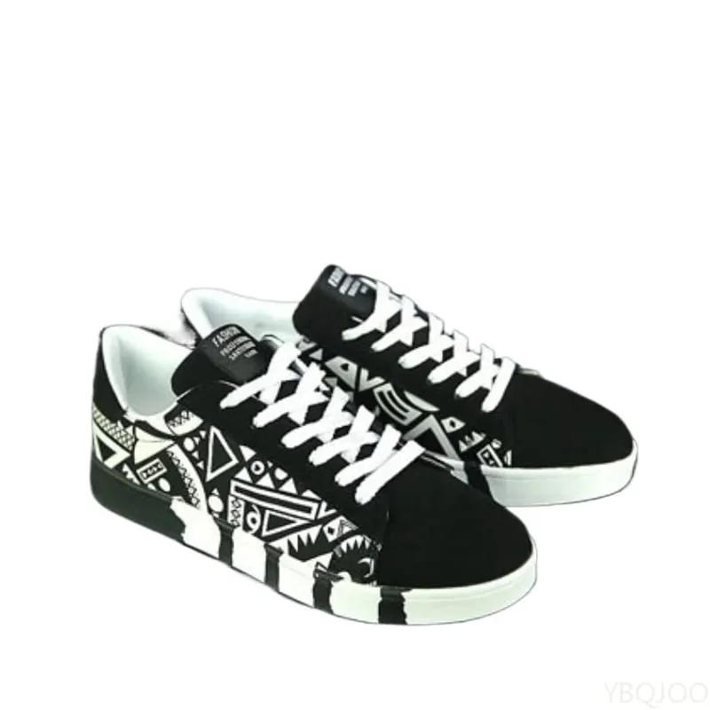 2026 Nieuwe Grote Maat Herfst Mode Nieuwe Casual Comfortabele Platte Herenschoenen Niche Trend Veelzijdige Heren Board Schoenen
