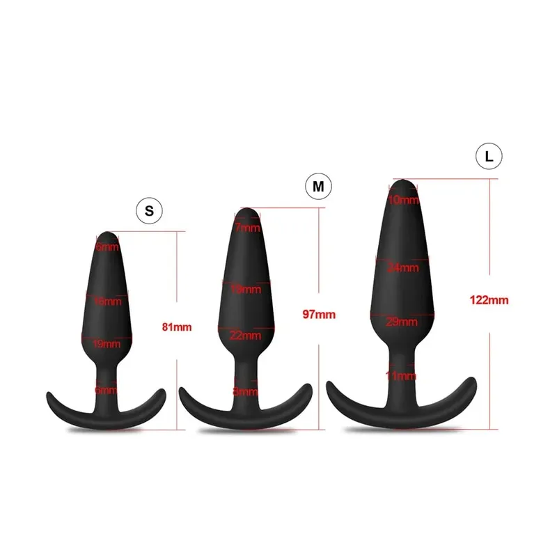 4pcs Beginner Silicone Butt Plug Anal Plug for Men Prostate Massager for Gay Mini Anal Bullet Vibrator Sex Toy for Men Women — image 17