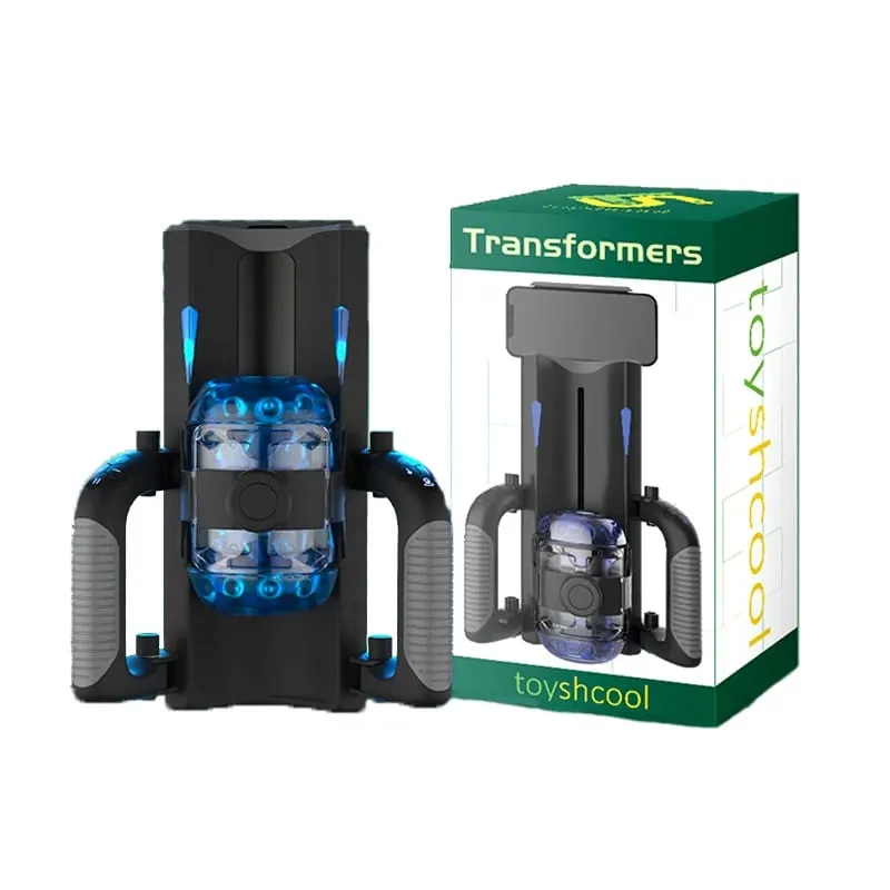 Fully Automatic Handle Masturbator 6-Segment Fixed-point Telescopic Male One-Key Burst Masturbation Cup Trainer Sex Toys for Men — image 8