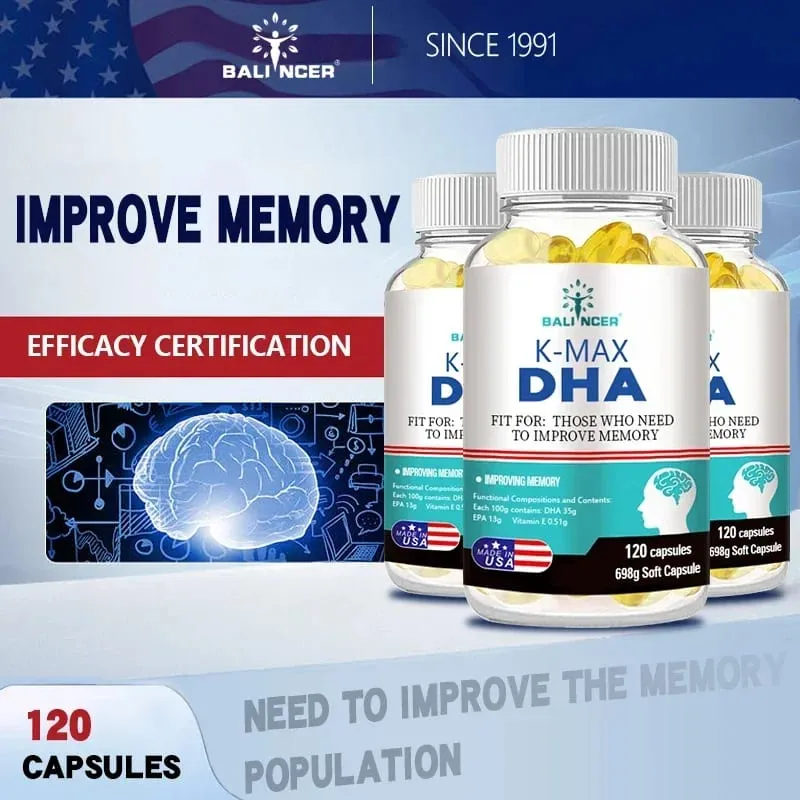 DHA Brain Supplement - DHA & EPA - Enhances Memory Concentration and Cognition Promotes Brain and Eye Health — image 5