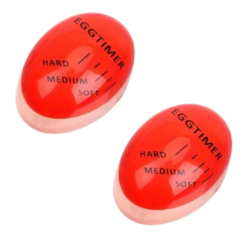 1/2pcs Chick Egg Timer Sensitive Color Change Indicator for Hard Soft Boiled Eggs Cooker Kitchen Gadget for Restaurants Bakeries — image 14