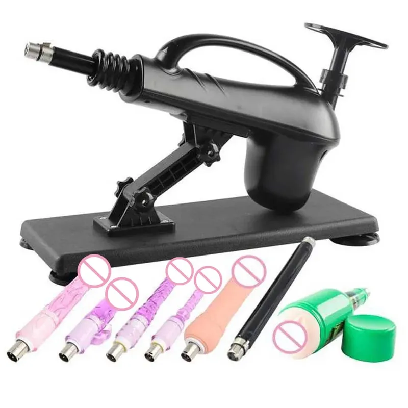 Portable Automatic Masturbation Machine for Women with Big Dildo Men's Sex Toy Pumping Gun for Couples — image 26