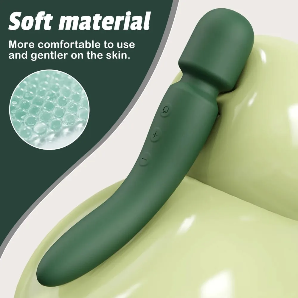 2 in 1 AV Wand Vibrator for Women Clit G-Spot Stimulator Nipples Breast Massager Female Masturbator Sex Toy for Women