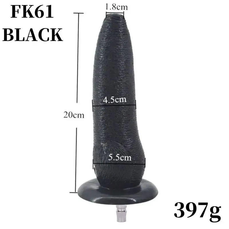 Sex Machine Big Black Dildos Quick Connector masturbation Vibrator Realistic Dildos For Women Attachments Sex Toy for Adults — image 31