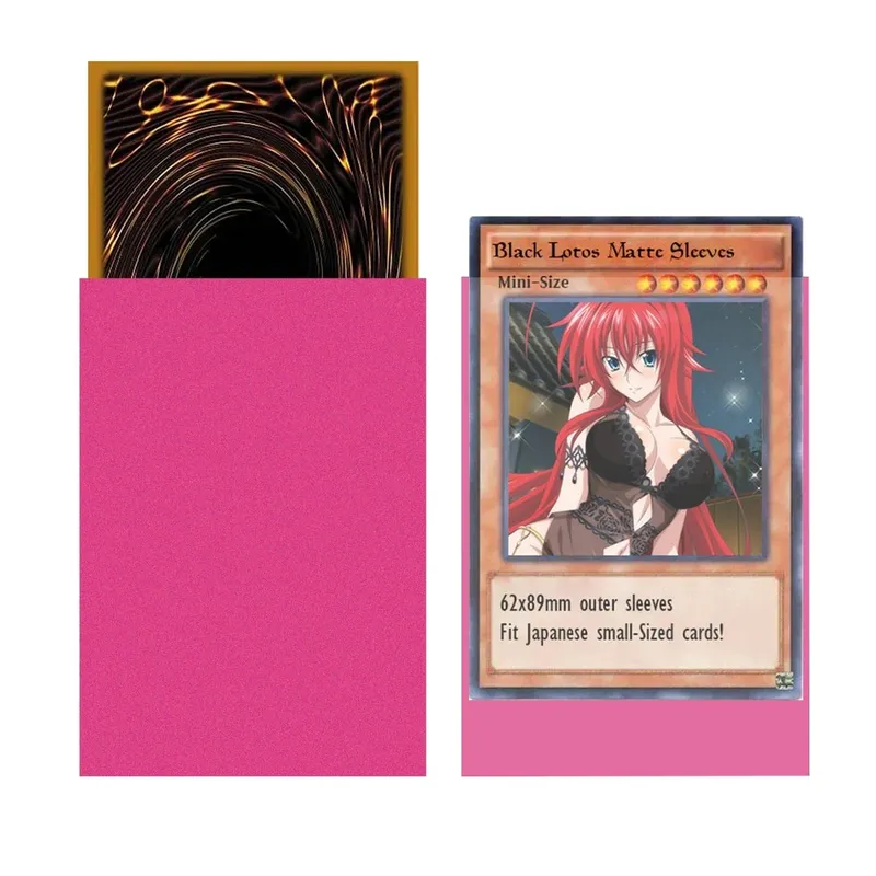60 PCS/Lot Yu-Gi-Oh Card Sleeves YGO 62X89 Protective Sleeve Liner VG Due City BlackLotus Matte YUGIOH Card Sleeve Cover — image 8