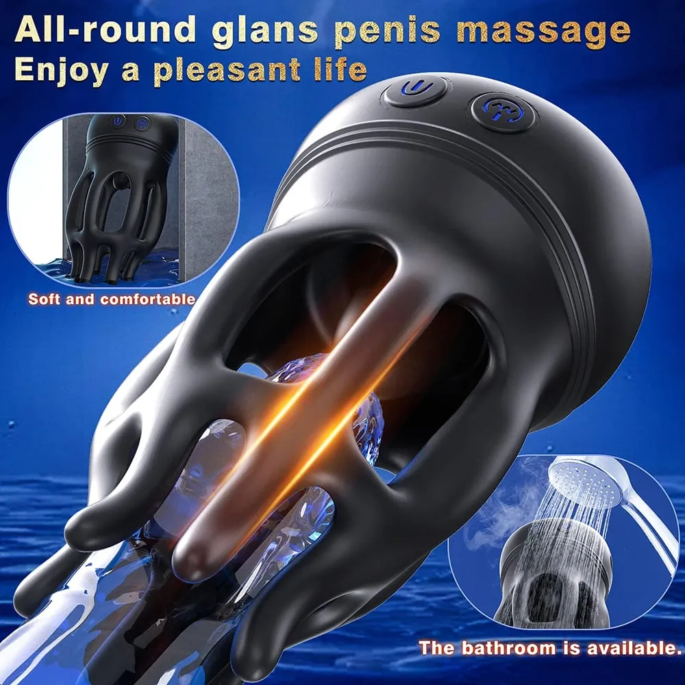 10 โหมดอวัยวะเพศชาย DELAY TRAINER ออกกำลังกาย Glans Stimulater Massager Mens Vibrator ชาย Masturbator อุปกรณ์ของเล่นผู้ใหญ่สำหรับชาย — image 4