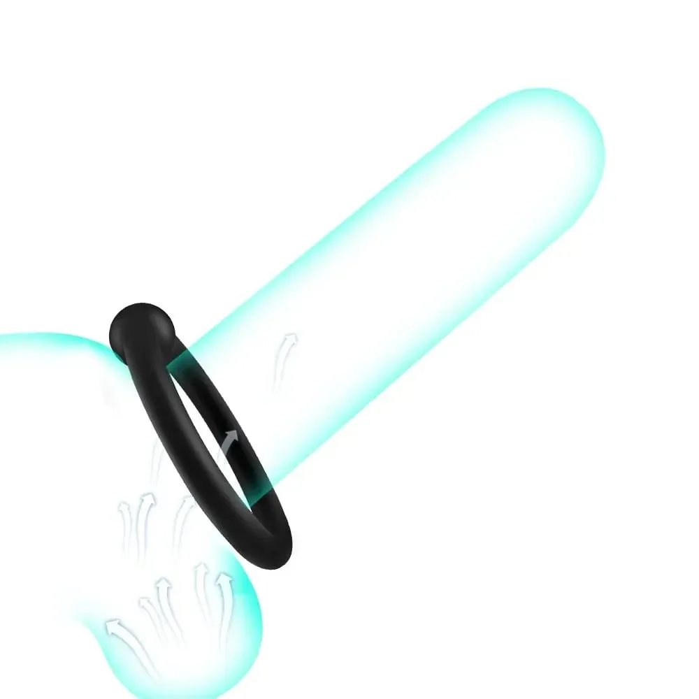 4PCS Silicone Cock Penis Ring Set Sex Toys for Men Silicone Locking Ring Delayed Ejaculation for Men Adult Sex Toys Adults — image 5
