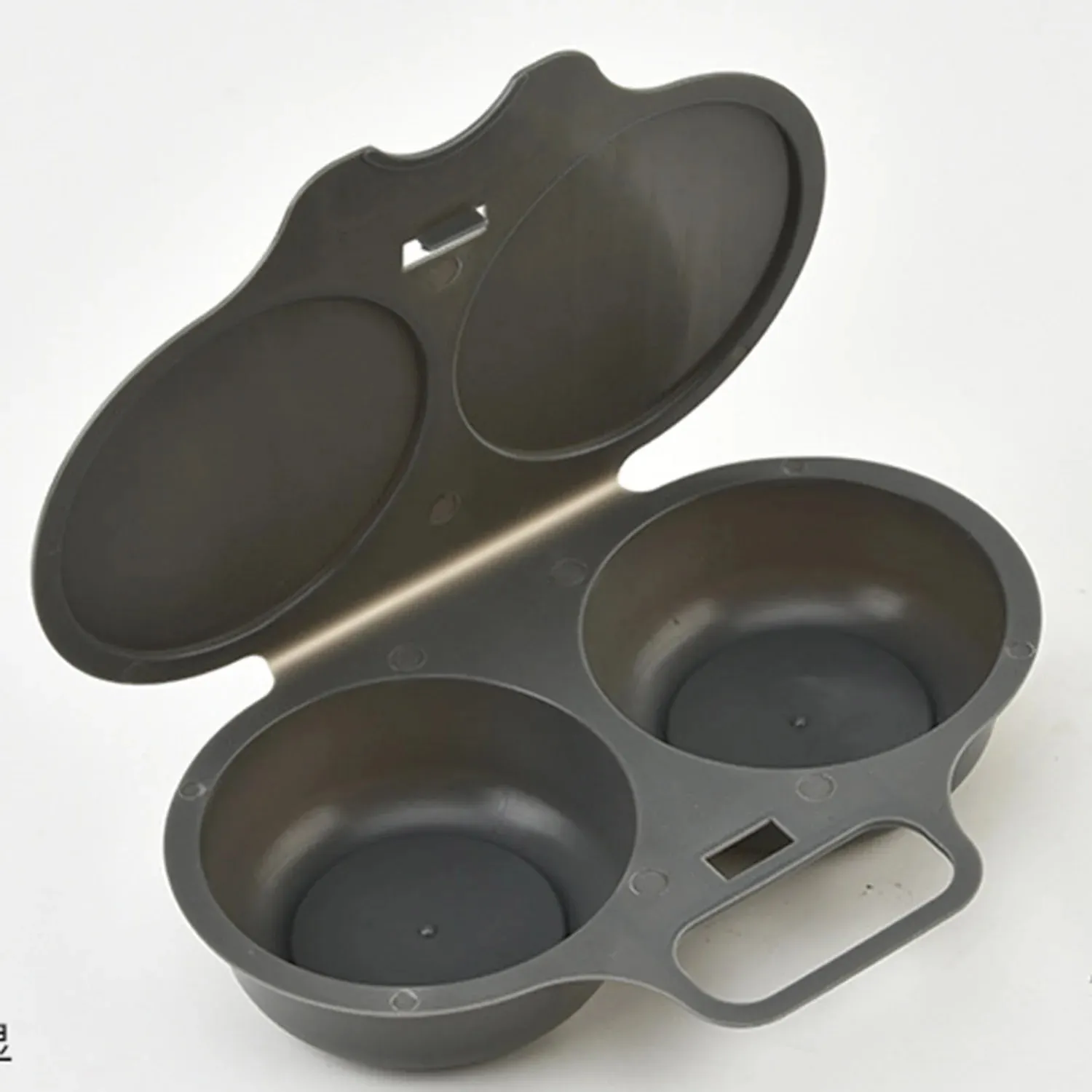 Cuiseur à œufs à double cavité pour micro-ondes, cuiseur à œufs, friteuse en plastique de qualité alimentaire, moule à vapeur, accessoires de cuisine, ustensiles de cuisine — image 11