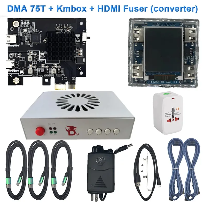DMA Bundle | 75t DMA Card | 6th Gen HDMI Fuser | Kmbox Net | DMA Hardware Kit — image 8