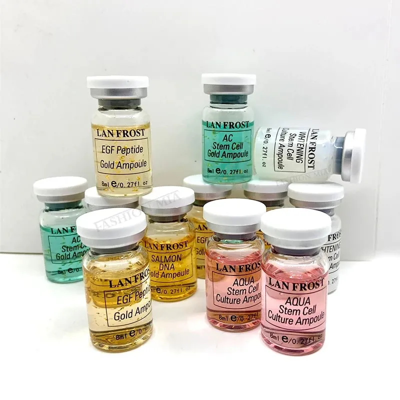12pcs LAN FROST BB Cream Beginner Starter Kit 8ml Niacinamide Foundation Facial Skin Whitening Brightening CC Cream