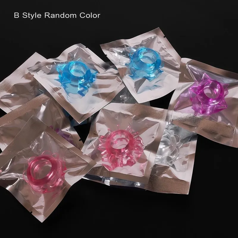 Intimate Goods For Men 5-100PC Καθυστέρηση εκσπερμάτωσης Κλείδωμα σιλικόνης Δαχτυλίδι σπέρματος σεξ Παιχνίδι για ενήλικες Ερωτικό δαχτυλίδι κόκορα Εξωτικό αξεσουάρ
