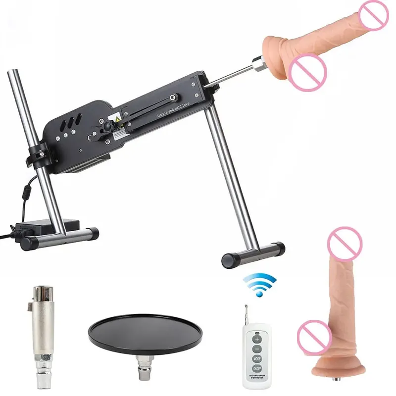 Upgrade Sex Machine with Remote Control Super Silent Ultra Adjustable Vac U Lock 30db 70W Love Machine with Free Big D