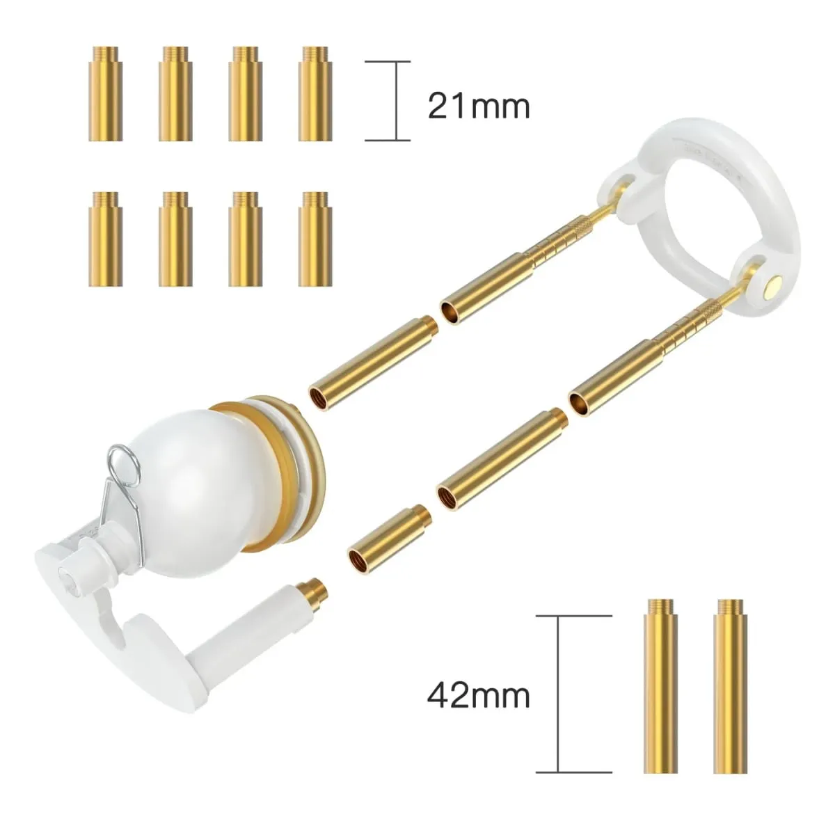 Sistema de correção de flexão de tração, alongamento físico masculino, extensor de pênis, equipamento de exercício, brinquedo sexual, dispositivo de ampliação do pênis — image 2
