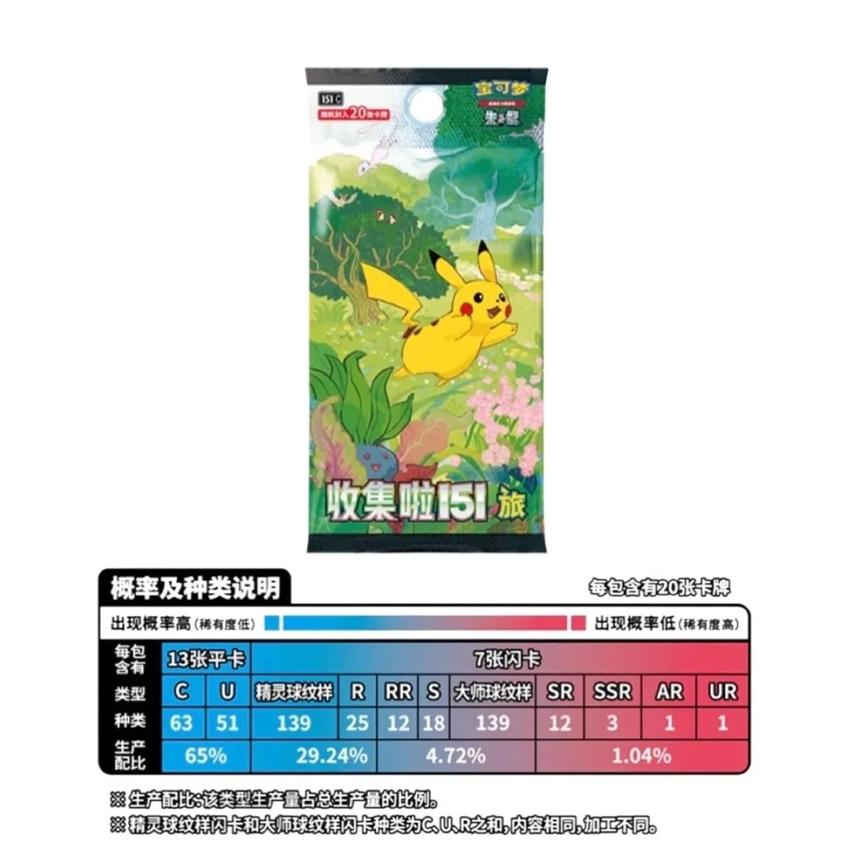 오리지널 정품 포켓몬 트레이딩 PTCG 카드 수집 151 Vol.2 보충 팩 참조 151 코인 세트 카드 도서 수집 어린이 선물 — image 6