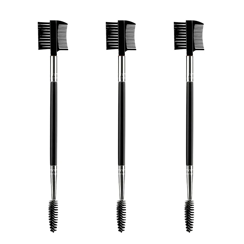 3/10 PC 1PC Double Ended Eyebrow Comb Brush Beauty Makeup Brushes Eyelash Applicator Professional Make Up Tool — image 9