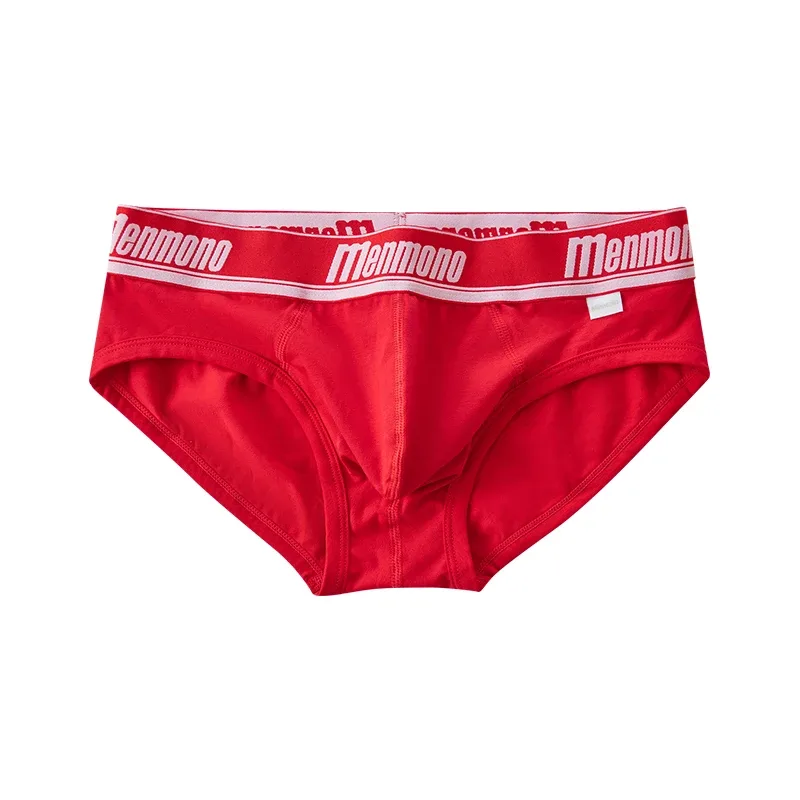 Cuecas masculinas de cintura baixa, cuecas sexy masculinas, maré apertada, verão, algodão, esportes, respirável