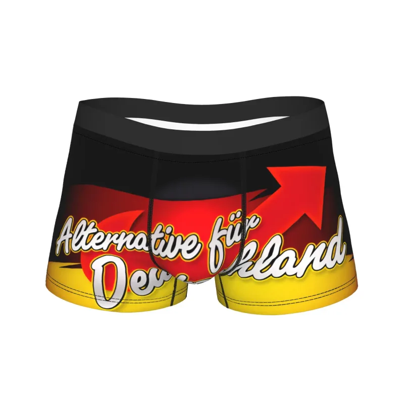 Alternative AfD Deutschland Shorts Slips Unterwäsche Hochwertiger Mann Neuheit Boxershorts Druck Plus Size Höschen